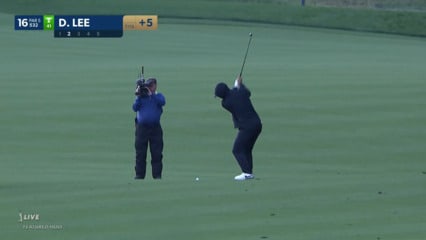 Danny Lee reaches in two to set up birdie at THE PLAYERS
