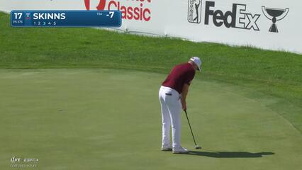 David Skinns makes birdie on No. 17 at Rocket Classic