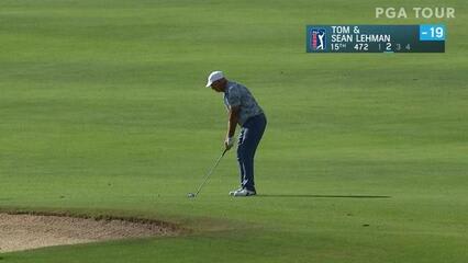 Team Lehman makes birdie on No. 15 at PNC Championship