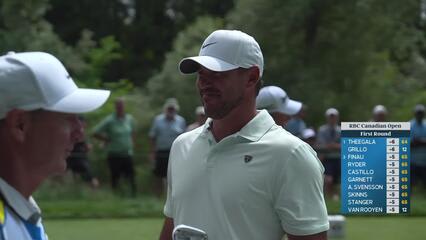 Brooks Koepka hits tee shot to 11 feet, sets up birdie on No. 11 at RBC Canadian