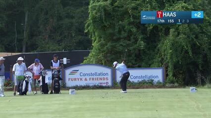 Jay Haas makes birdie on par 3 at Constellation FURYK & FRIENDS
