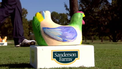 Grayson Murray makes a charge for the lead at Sanderson Farms