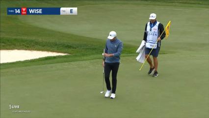 Aaron Wise nearly aces No. 14 for third-straight birdie at RBC Canadian