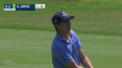 Carlos Ortiz drains 58-foot sidewinder for birdie at Mexico Open
