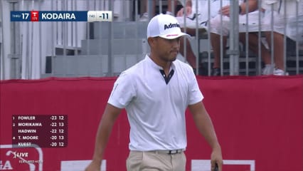 Satoshi Kodaira makes birdie at Rocket Mortgage