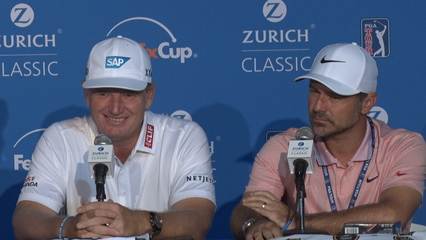 Els & Immelman news conference before Zurich Classic