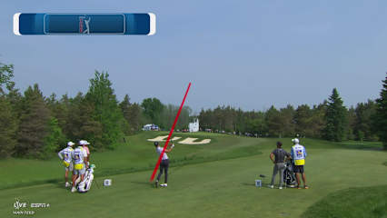 Cristian DiMarco makes birdie on No. 4 at RBC Canadian