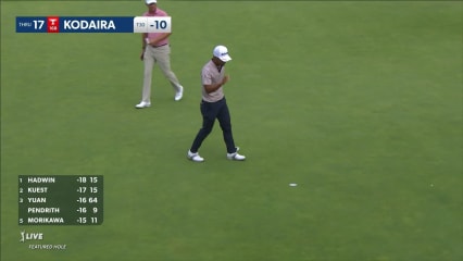 Satoshi Kodaira gets up-and-down for birdie at Rocket Mortgage