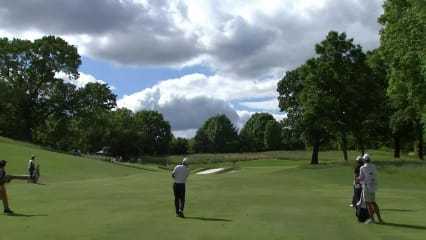 Jay Haas makes birdie on No. 15 at Mitsubishi Electric Classic