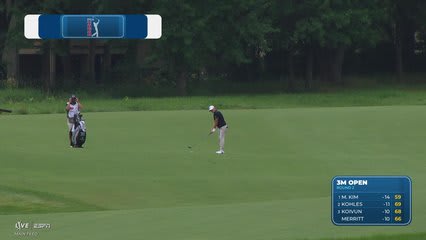 Emiliano Grillo reaches par-5 No. 12 in two, makes birdie at 3M Open