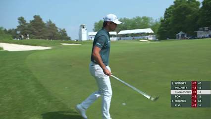 Matteo Manassero makes birdie on No. 15 at RBC Canadian