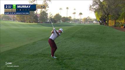Grayson Murray uses slope with wedge and birdies at THE PLAYERS