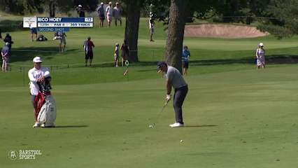 Rico Hoey's tight approach sets up birdie at NV5 Invitational