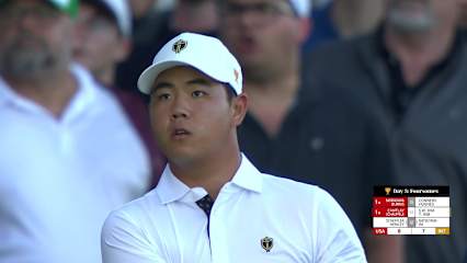 Tom Kim's dialed approach yields birdie putt at Presidents Cup