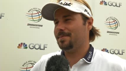Victor Dubuisson interview after Round 1 of Bridgestone