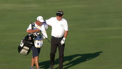 Carl Pettersson holes out for the big bird at Sanderson Farms