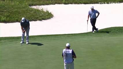 Zack Sucher birdies No. 13 in Round 1 at 3M Open