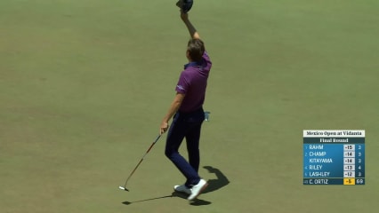 Carlos Ortiz makes birdie on 72nd hole at Mexico Open