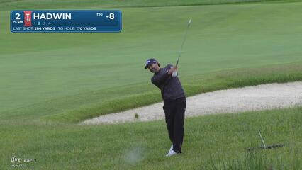 Adam Hadwin's 172-yard approach sets up birdie on No. 2 at RBC Canadian