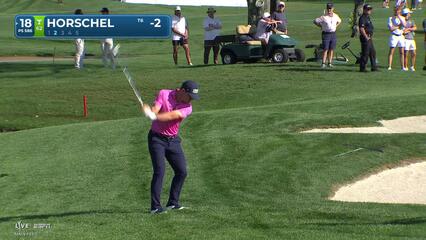 Billy Horschel hits 122-yard approach to 8 feet, sets up birdie on 18 at Cognizant Classic