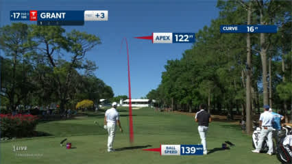 Brent Grant sticks tee shot to yield birdie at Valspar
