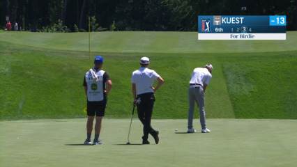 Peter Kuest makes birdie at John Deere