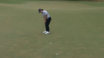 Davis Chatfield sends in birdie putt at Simmons Bank Open