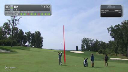 Sungjae Im makes birdie on No. 10 at BMW Championship