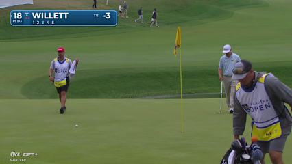 Danny Willett makes birdie on No. 18 at RBC Canadian