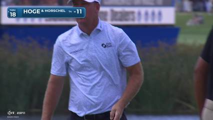 Horschel/Hoge makes birdie on No. 9 at Zurich Classic