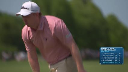 Smalley/Springer makes birdie on No. 11 at Zurich Classic