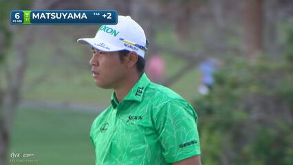 Hideki Matsuyama hits 249-yard approach to 11 feet, sets up birdie on No. 6 at Arnold Palmer