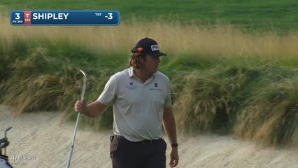 Neal Shipley's 60-yard approach sets up birdie on No. 3 at Rocket Classic