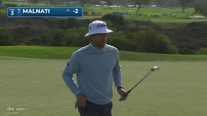 Peter Malnati makes birdie on No. 3 at Farmers