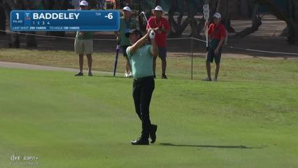 Aaron Baddeley sticks it tight to set up birdie at Mexico Open