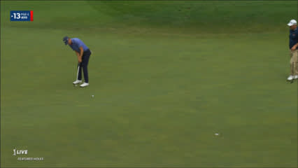 Adrien Dumont de Chassart sinks 22-footer for birdie at CJ CUP Byron Nelson