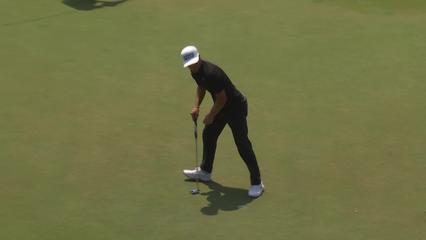 Team Kanaya/Mouw makes birdie on No. 18 at Zurich Classic