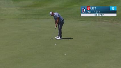 Luke List makes birdie on No. 15 at Puerto Rico