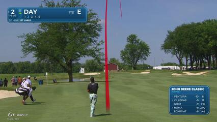 Jason Day makes birdie on No. 2 at John Deere