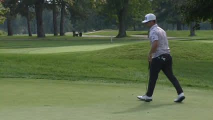 David Lingmerth cards birdie at Nationwide Children's