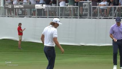 Cameron Smith converts 14-footer for birdie at TOUR Championship