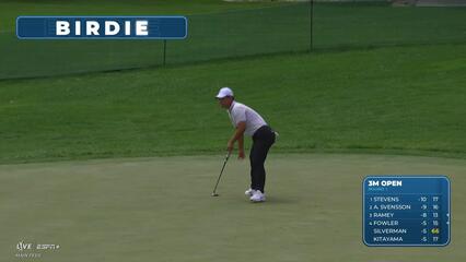 Tom Kim makes birdie on No. 6 at 3M Open