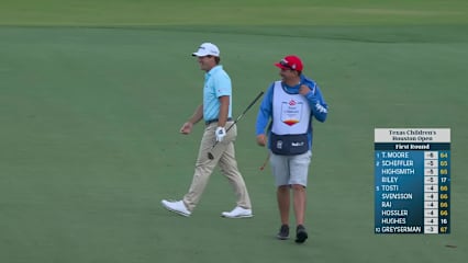 Wilson Furr holes out from 120 yards for eagle at Houston Open