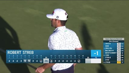 Robert Streb makes birdie on No. 17 at Sony Open