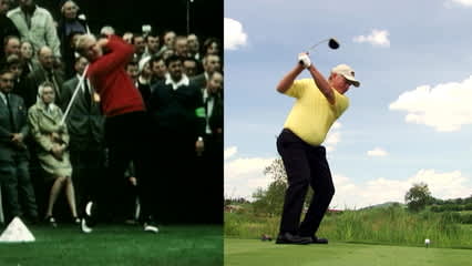 Jack Nicklaus’ golf swing compilation since 1958