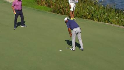 Tom Pernice Jr. converts birdie putt at TimberTech Champ