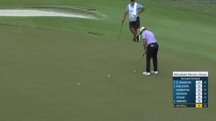 George McNeill makes birdie on No. 16 at Mitsubishi Electric Classic