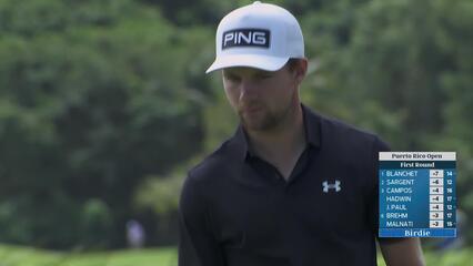 Rasmus Neergaard-Petersen makes birdie on No. 17 at Puerto Rico