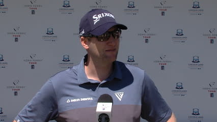 Ryan Brehm interview after Round 1 of the Lincoln Land