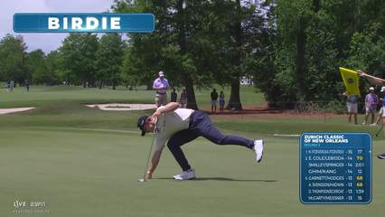 Brown/Clanton makes birdie on No. 7 at Zurich Classic